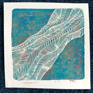 Abstract contemporary one of a kind art